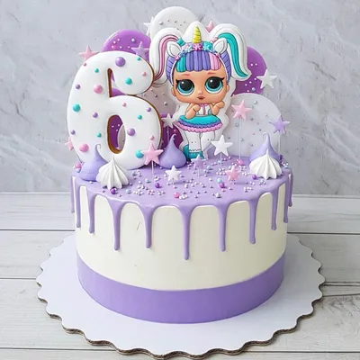 Торты на заказ, Рецепты pe Instagram: „Оцените работу кондитера от 1 до 10  Автор @yasyatort ______… | Doll birthday cake, 6th birthday cakes, Birthday  cake girls