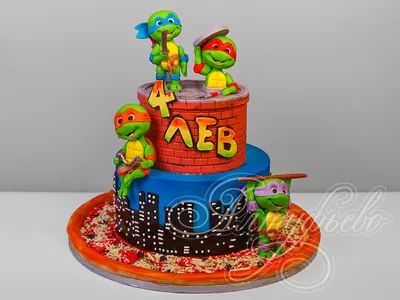 Торт для мальчика 17021221 мальчику на день рождения в 4 года с фигурками  стоимостью 18 150 рублей - торты на заказ ПРЕМИУМ-класса от КП «Алтуфьево»