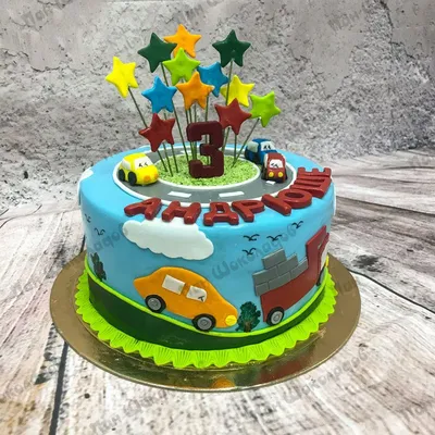 Детский торт на 4 года \"Герои Марио\" заказать с доставкой в СПБ