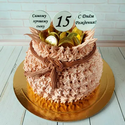 Торт кремовый мешок с деньгами купить на заказ в Москве недорого с доставкой