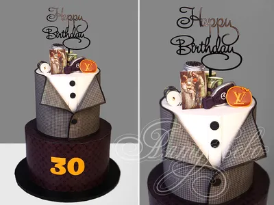 Мужской торт с часами и деньгами 11097921 мужчинам на день рождения в 30 лет  стоимостью 34 450 рублей - торты на заказ ПРЕМИУМ-класса от КП «Алтуфьево»