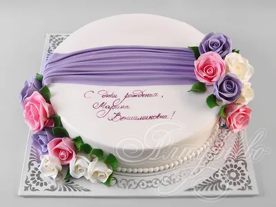 Торт бабушке 14111218 стоимостью 9 050 рублей - торты на заказ  ПРЕМИУМ-класса от КП «Алтуфьево»