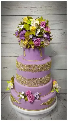 Торт на свадьбу любимой племянницы - Decorated Cake by - CakesDecor