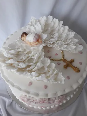 Торт на крещение | Торт, Торт на крестины, Красивые торты