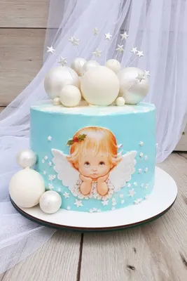 Торт на крещение мальчика | Тематические торты, Торт на крестины,  Тематический торт