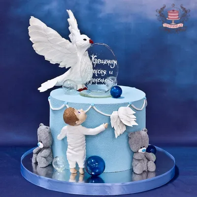 Торт Таинство крещения девочки на заказ в СПб | Шоколадная крошка