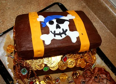 Пиратский торт (63 фото)