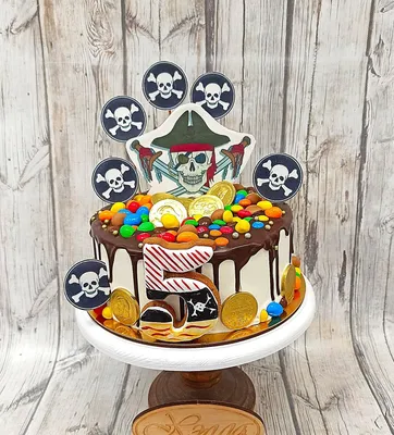 Торт в пиратском стиле - 71 photo