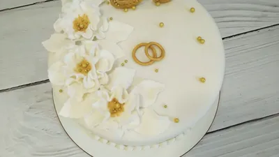 Торт Золотая Свадьба 50 лет в Виннице на заказ с доставкой* Cake Vn 🍰 -  YouTube