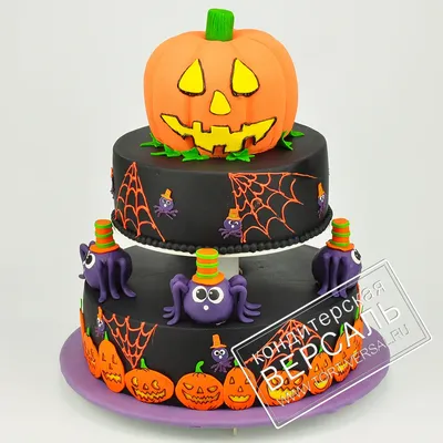 Торт на хеллоуин