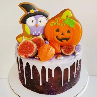 Жуткий торт на Хэллоуин стоковое фото. изображение насчитывающей конфета -  160184756