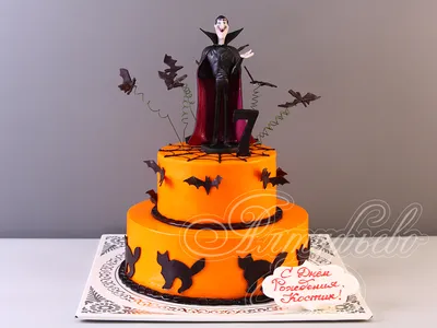 Торт хеллоуин 22093418 стоимостью 11 200 рублей - торты на заказ  ПРЕМИУМ-класса от КП «Алтуфьево»