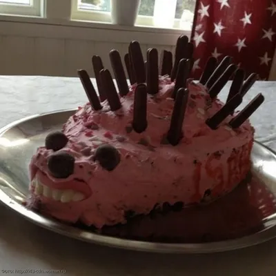 Ожидание и реальность: 10 самых неудачных тортов на день рождения #Торт  #Смешно #Фото #Фотоподборка #Ож… | Bolo engraçado, Ideias de pastelaria,  Ideias de bolos