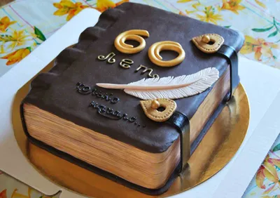 Торт на юбилей 60 лет мужчине (78 фото)