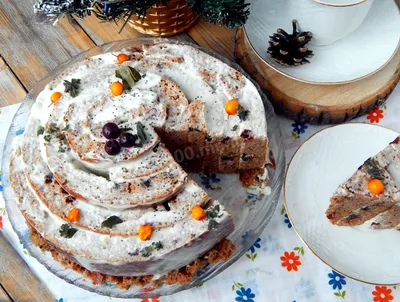 Трухлявый пень классический торт рецепт с фото пошагово - 1000.menu