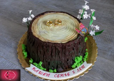 Торт чудесный пень - 61 фото
