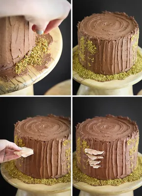 Торт Пень. Как украсить торт в виде пенька?