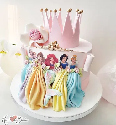 Самый «принцессный» торт😍👍 Фото принадлежит @anascakestudioliverpool . # торт #тортик #торты #праздничныйстол #праздник #c… | Baby birthday cakes,  Cake, Girl cakes