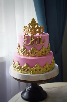 Торт принцессе на 2 года купить на заказ в Москве с доставкой