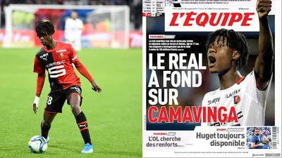 EDUARDO CAMAVINGA | RENNES WONDERKID SHOCKED PSG - YouTube