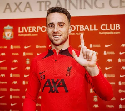 Liverpool FC — Photos: Diogo Jota signs new LFC contract at AXA Training  Centre