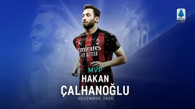 Хакан Чалханоглу признан лучшим игроком Серии А в декабре | MilanAC