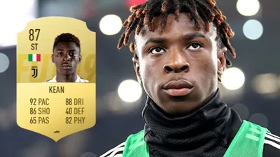 MOISE KEAN l FIFA 19 WONDERKID l RATING AND POTENTIAL - YouTube