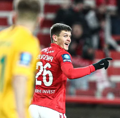 Даниил Хлусевич с января будет выступать в составе «Спартака» |  Transfermarkt