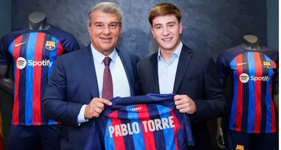 Пабло Торре, юный талант «Барселоны», разрывает на тренировке основной  команды. Собрали лучшие фото - FC BARCELONA - Блоги - Sports.ru