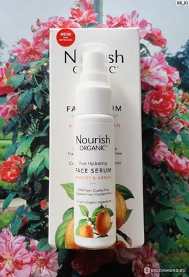 Сыворотка для лица Nourish Organic увлажняющая «Абрикос и арган» - « 🧡  Натуральная сыворотка для лица «Абрикос и Арган» от американского  производителя органической косметики Nourish Organic 🧡 » | отзывы