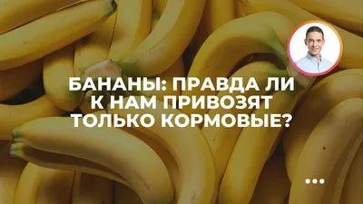 Как бананы могут вам навредить — Ferra.ru