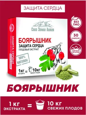 Боярышник экстракт витамины для сердца Здоровая семья Сибирь 16985163  купить за 526 ₽ в интернет-магазине Wildberries