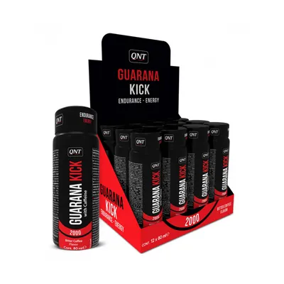 Купить Гуарана QNT Guarana Kick 2000 мг Shot ( 60 ml) в Минске. Энергетики  ( предтреники) QNT доставка по Беларуси