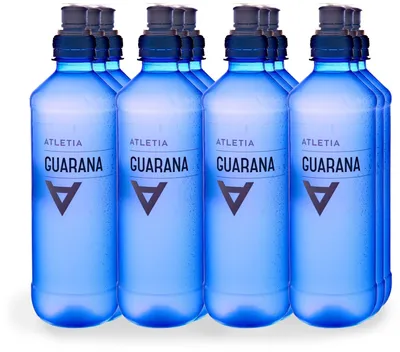 Спортивный энергетический напиток Atletia Guarana (Атлетия Гуарана) 0.5 л /  12 бут. — купить в интернет-магазине по низкой цене на Яндекс Маркете
