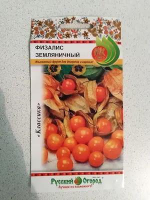 Физалис земляничный Русский огород - «Огород на балконе!» | отзывы