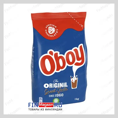 Какао Oboy Original 1 кг купить | Товары из Финляндии