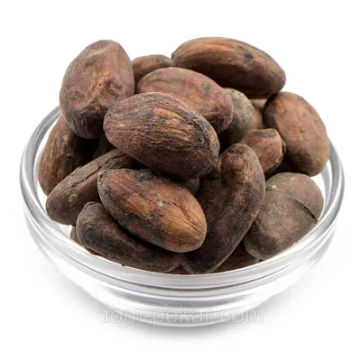 Какао бобы натуральные сырые Ghana (100 гр.) от интернет-магазина «Домашний  Пекарь» с оперативной доставкой