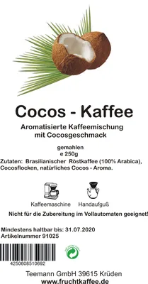 Räucherkerzen Cocos – Original Crottendorfer