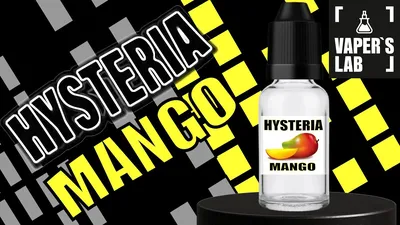 Жидкость для электронных сигарет без никотина Hysteria \"Mango\" 100 ml в  Запорожье