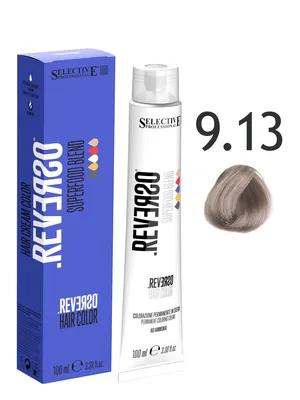 SELECTIVE PROFESSIONAL 9.13 краска для волос, очень светлый блондин  Манилкара / Reverso Hair Color 100 мл купить в интернет-магазине косметики