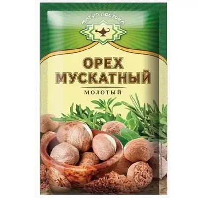 Приправа мускатный орех молотый, 15 г | $1.19 - купить на RussianFoodUSA