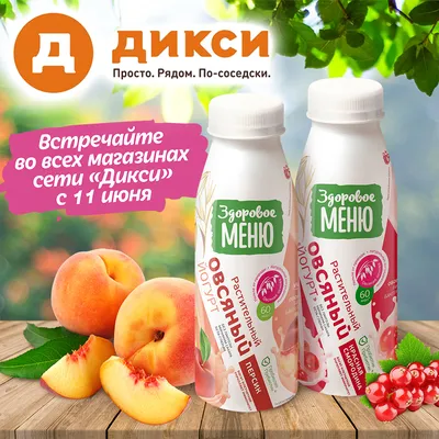 Овсяные йогурты от «Союзпищепрома» - теперь во всех магазинах ТС «Дикси» |  Свежие новости Челябинска и области