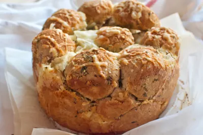 Обезьяний хлеб с сыром - пошаговый рецепт с фото