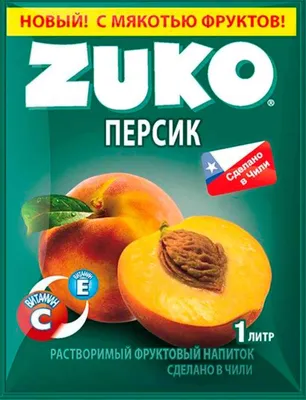 ZUKO 'Персик' сухой растворимый напиток купить в интернет-магазине Каша из  топора. Доставка по России.