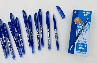 Ручка Пиши-стирай гелевая синяя 0,5 мм CR-707F 5661Ф: продажа, цена в  Запорожье. Канцелярские ручки от \"интернет-магазин \"Русалочка\"\" - 1677002610