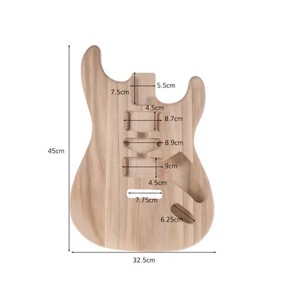 ST01-TM незавершенный гитарный корпус свечное дерево ручной работы  Электрогитары корпус гитары Запчасти для авто - купить по выгодной цене |  AliExpress