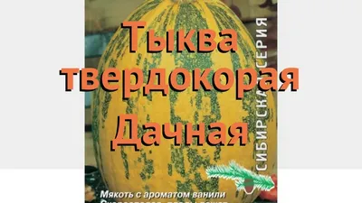 ТЫКВА ОБЫКНОВЕННАЯ