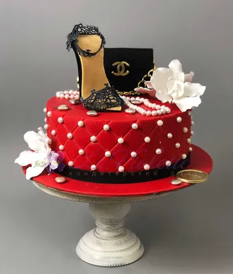 Торт для леди №595 по цене: 3000.00 руб в Москве | Lv-Cake.ru