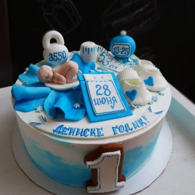Торт для малыша на заказ в СПб | Шоколадная крошка