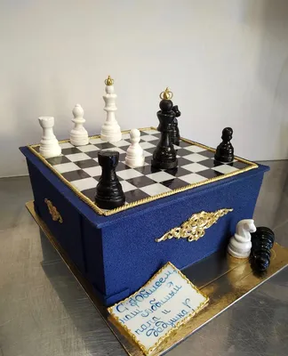 Торт шахматы | Пикабу